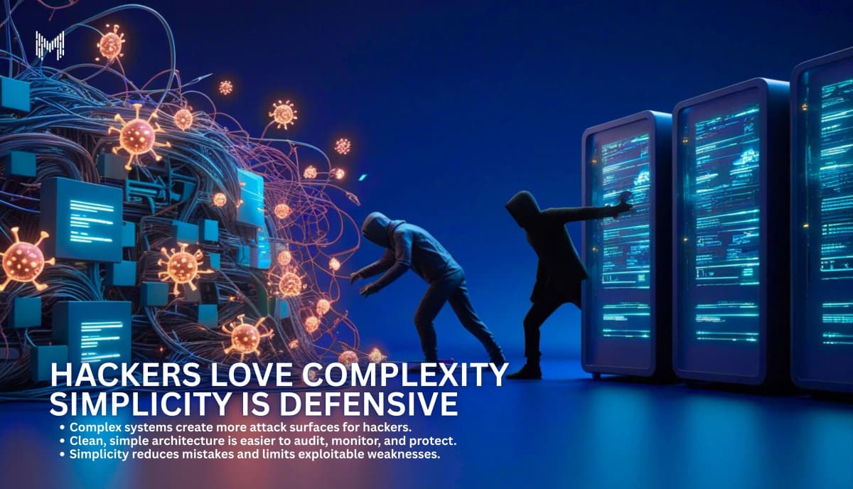Hackers Love Complexity Simplicity Is Defensive